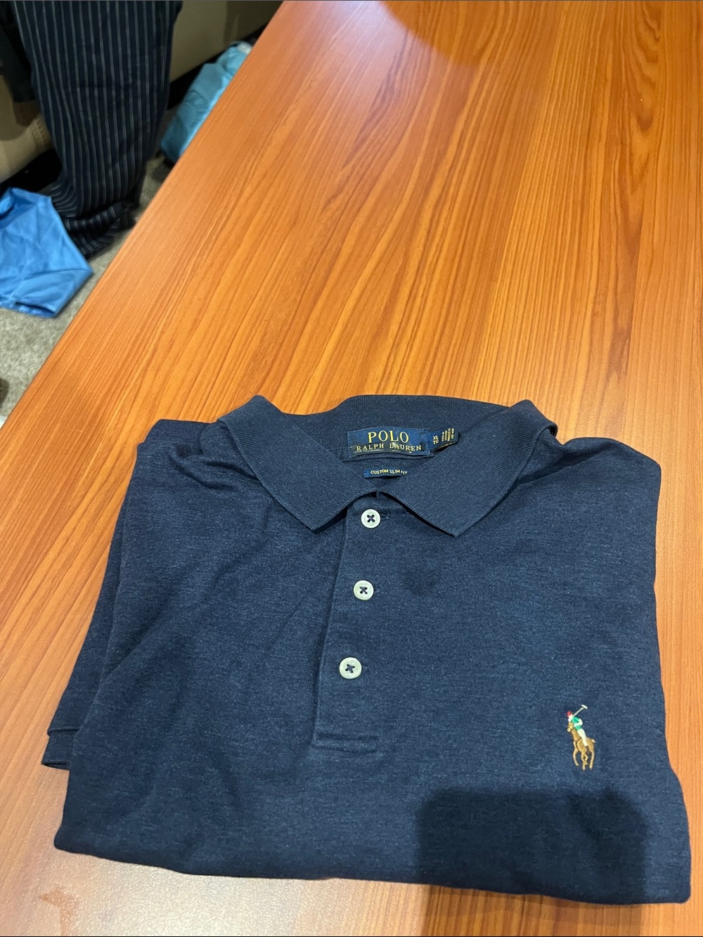 Polo by Ralph Lauren Navy Slim-Fit Polo